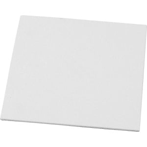 Vierkant schildersdoek 25x25x0.5cm met uw eigen bedrukking