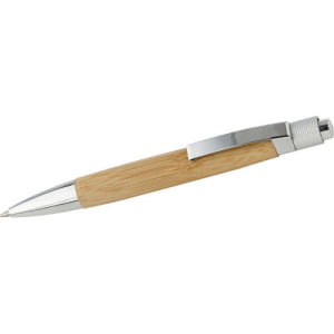 Zelf Graveren Balpen bamboo/chroom