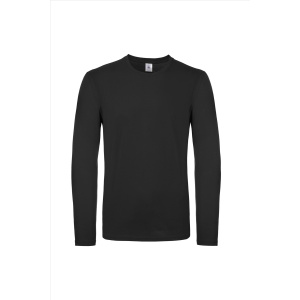 Zelf Bedrukken T-Shirt Longsleeve Zwart
