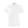 Zelf Bedrukken T-Shirt Heren V-Hals Wit
