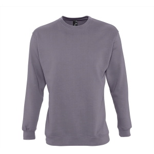 Zelf Bedrukken Sweater Uni Donker Grijs