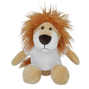 Zelf Bedrukken Pluchen Leeuw met T-Shirt 23cm