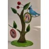 Zelf Bedrukken Decoratieve Fotoboom kers en vogels