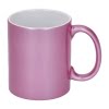 Zelf Bedrukken Roze glossy glittermok