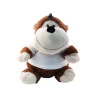 Zelf Bedrukken Grote pluchen aap met T-shirt 50CM