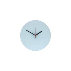 Ronde Glazen klok 20cm  met uw eigen bedrukking - Geen bedrukking