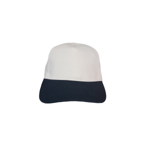 Zelf Bedrukken Cap Crime Wit/Navy