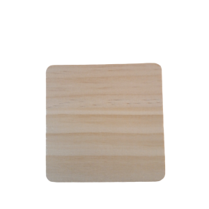 Onderzetter Hout Vierkant 10x10