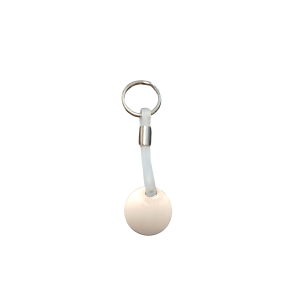 Sleutelhanger metaal rond Met eigen bedrukking