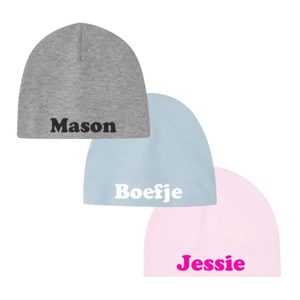 Babymutsje BUGZ met eigen bedrukking