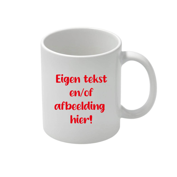 Mok 11oz met eigen bedrukking