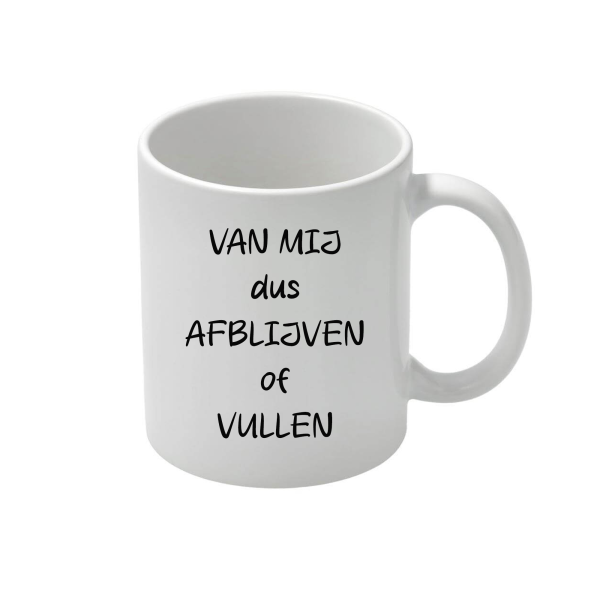 Mok 11oz met eigen bedrukking - Afbeelding 3