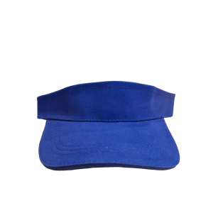 Zonneklep Nilton's Blauw met eigen bedrukking