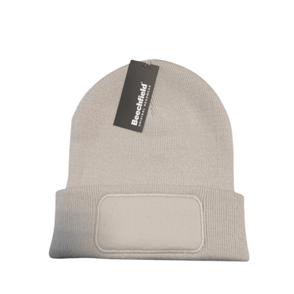 Muts Patch Beanie met eigen bedrukking - Afbeelding 2