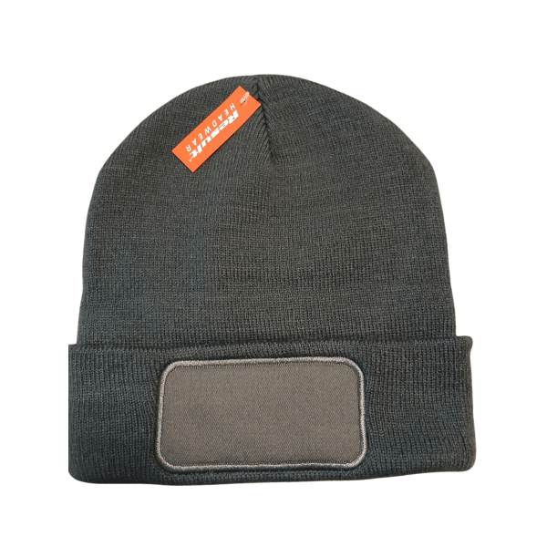 Muts Patch Beanie met eigen bedrukking - Afbeelding 3