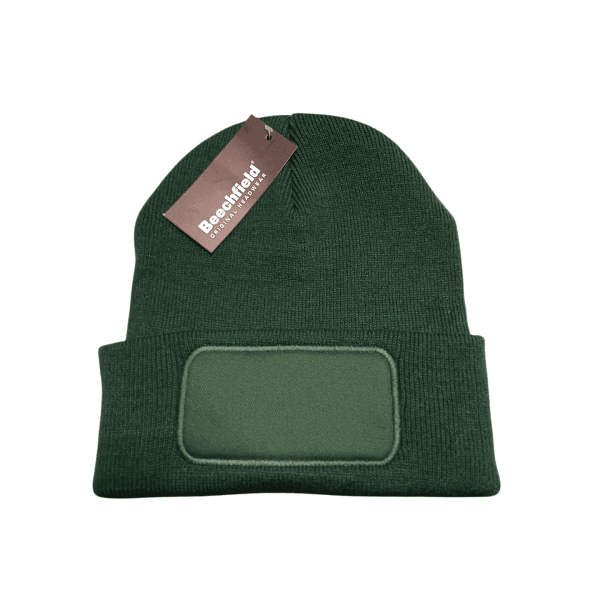 Muts Patch Beanie met eigen bedrukking - Afbeelding 5