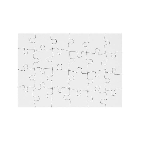 Puzzel 24 stukjes met uw eigen bedrukking