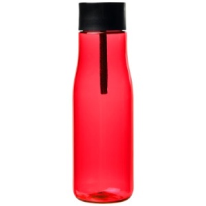 Drinkfles Rood  met oplaadkabel Zelf te bedrukken