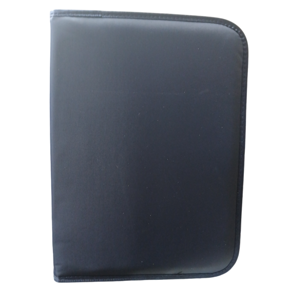 Schrijfmap Navy A4 inclusief bedrukking NU : €4,95👌
