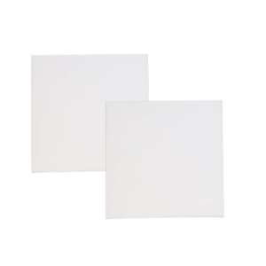 Vierkant schildersdoek 20x20x2cm Met uw eigen bedrukking - Voorkant bedrukken
